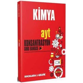 AYT Kimya Konsantrasyon Soru Bankası-Hocalara Geldik Yayınları