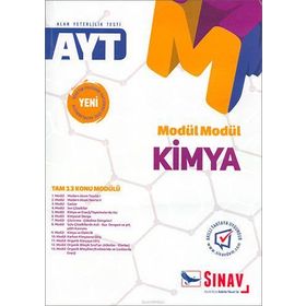 AYT Kimya Konu Anlatım Modülü Kimyasal Tepkimelerde Denge-Aydın Yayınları