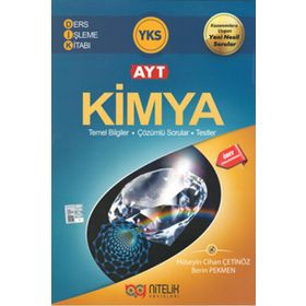 AYT Kimya Konu Anlatımlı Çözümlü Sorular ve Testler Yeni Nitelik Yayınları