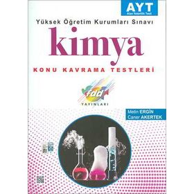 AYT Kimya Konu Kavrama Testleri Soru Bankası-FDD Yayınları