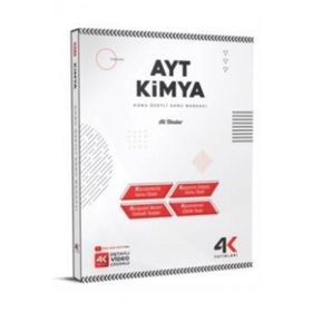 AYT Kimya Konu Özetli Soru Bankası 4K Yayınları