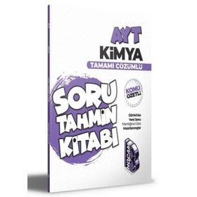 AYT Kimya Konu Özetli ve Tamamı Çözümlü Soru Tahmin Kitabı
