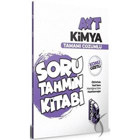 AYT Kimya Konu Özetli ve Tamamı Çözümlü Soru Tahmin Kitabı