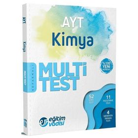 AYT Kimya Multi Test Soru Bankası - Eğitim Vadisi Yayınları