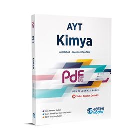 AYT Kimya Planlı Ders Föyü PDF-Eğitim Vadisi Yayınları