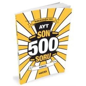 AYT Kimya Son 500 Soru Hız Yayınları