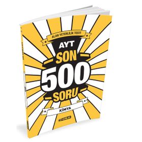 AYT Kimya Son 500 Soru Hız Yayınları