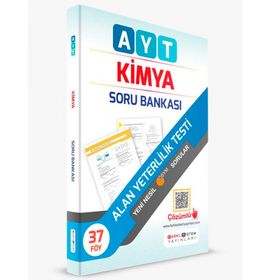 AYT Kimya Soru Bankası 37 Föy Farklı Sistem Yayınları
