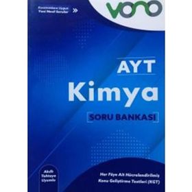 AYT Kimya Soru Bankası Vono Yayınları