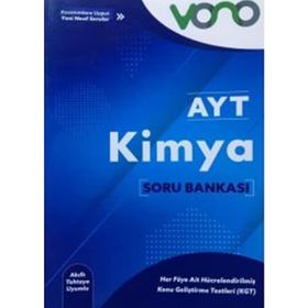 AYT Kimya Soru Bankası Vono Yayınları