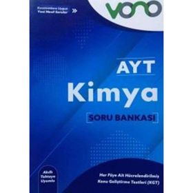 AYT Kimya Soru Bankası Vono Yayınları