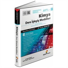 AYT Kimya Tamamı Video Çözümlü Ders İşleyiş Modülleri-Aydın Yayınları