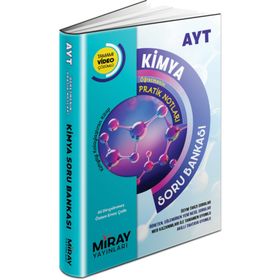 AYT Kimya Tamamı Video Çözümlü Soru Bankası-Miray Yayınları