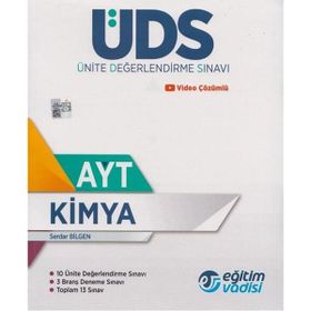 AYT Kimya ÜDS Ünite Değerlendirme Sınavı Eğitim Vadisi Yayınları