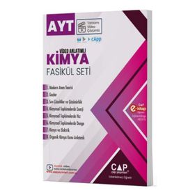 AYT Kimya Video Anlatımlı Fasikül Seti Çap Yayınları