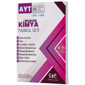 AYT Kimya Video Anlatımlı Fasikül Seti Çap Yayınları