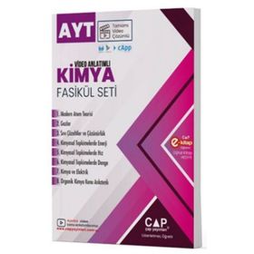 AYT Kimya Video Anlatımlı Fasikül Seti Çap Yayınları