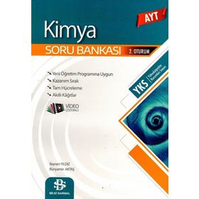 AYT Kimya Video Çözümlü Soru Bankası - Bilgi Sarmal Yayınları