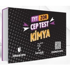 AYT Kimya Zor Cep Test Karekök Yayınları