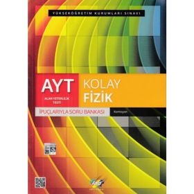 AYT Kolay Fizik Soru Bankası Fdd Yayınları
