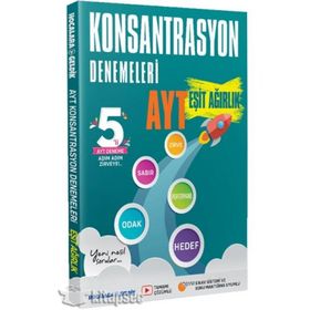 AYT Konsantrasyon Denemeleri Eşit Ağırlık 5 li Tamamı Çözümlü-Hocalara Geldik