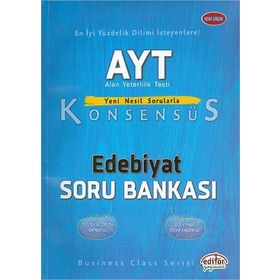 Ayt Konsensüs Edebiyat Soru Bankası Editör Yayınları