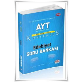 Ayt Konsensüs Edebiyat Soru Bankası Editör Yayınları