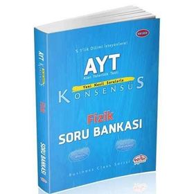 Ayt Konsensüs Fizik Soru Bankası Editör Yayınları