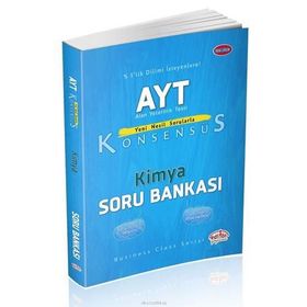AYT Konsensüs Kimya Soru Bankası Editör Yayınları