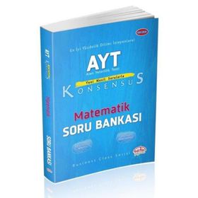 AYT Konsensüs Matematik Soru Bankası Editör Yayınları