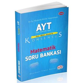 AYT Konsensüs Matematik Soru Bankası Editör Yayınları