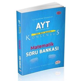 AYT Konsensüs Matematik Soru Bankası Editör Yayınları