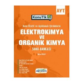 AYT KonuTik Elektrokimya ve Organik Kimya Soru Bankası-Okyanus Yayınları