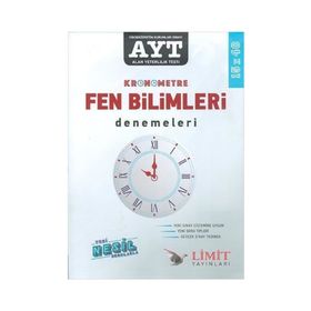 AYT Kronometre Fen Bilimleri 15x40 Deneme Limit Yayınları