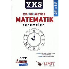 Ayt Kronometre Matematik 15*40 Denemeleri Limit Yayınları