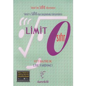 AYT Limit Sıfır Konu Anlatımlı Karekök Yayınları