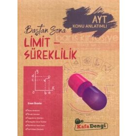 AYT Limit Süreklilik Baştan Sona Konu Anlatımlı-Kafa Dengi Yayınları