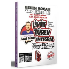 AYT Limit Türev İntegral Taktiklerle Konu Anlatımlı Soru Fasikülü - Benim Hocam