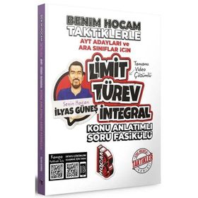 AYT Limit Türev İntegral Taktiklerle Konu Anlatımlı Soru Fasikülü - Benim Hocam