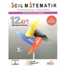 AYT Matematiğin İlacı 12 Denemeleri Özel Baskı - Acil Yayınları