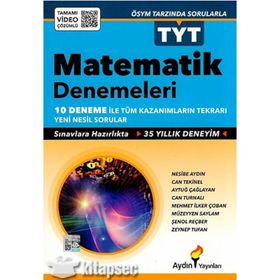 AYT Matematik 10'lu Simülasyon Denemeleri Tamamı Video Çözümlü-3D Yayınları