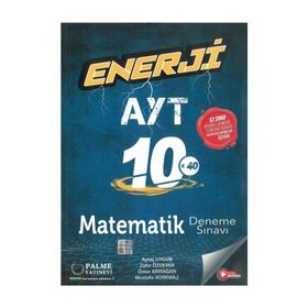 AYT Matematik 10x40 Deneme Sınavı İlk Dönem -Palme Yayınevi