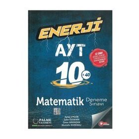 AYT Matematik 10x40 Deneme Sınavı İlk Dönem -Palme Yayınevi