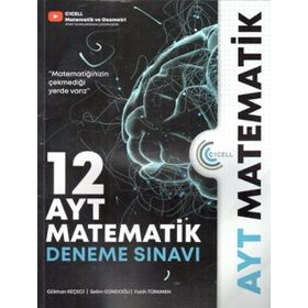 AYT Matematik 12 Deneme Sınavı C1cell Yayınları
