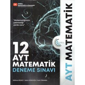 AYT Matematik 12 Deneme Sınavı C1cell Yayınları
