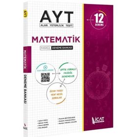 AYT Matematik 12'li Fasikül Deneme Bankası-İcat Yayınları