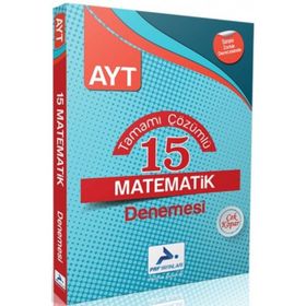 AYT Matematik 15li Deneme Paraf Yayınları
