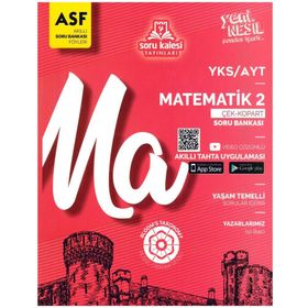 AYT Matematik 2 Çek Kopart Akıllı Soru Bankası Föyü ASF - Soru Kalesi Yayınları