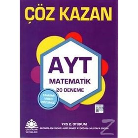 AYT Matematik 20 Deneme Sınavı Nitelik Yayınları 2020