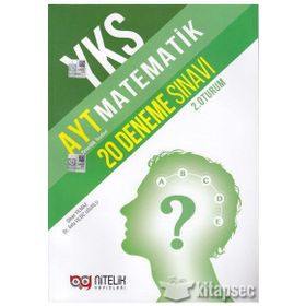 AYT Matematik 20 Deneme Sınavı Nitelik Yayınları 2020